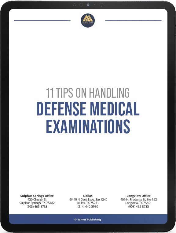 11 Tips on Handling Defense Medical Examinations | McKay Law eBook