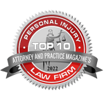 2022 Top 10 Female Personal Injury Attorney in Texas by Attorney and Practice Magazine McKay Law 1