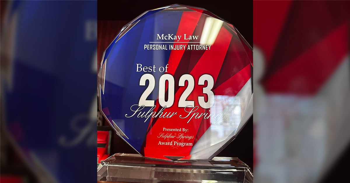 Best of 2023 Sulphur Springs | McKay Law