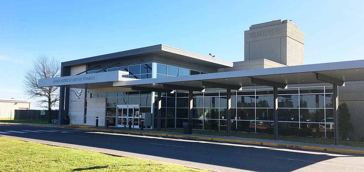 East Texas Regional Airport terminal in Longview