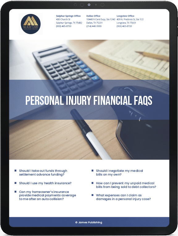 Personal Injury Financial Faqs | McKay Law eBook