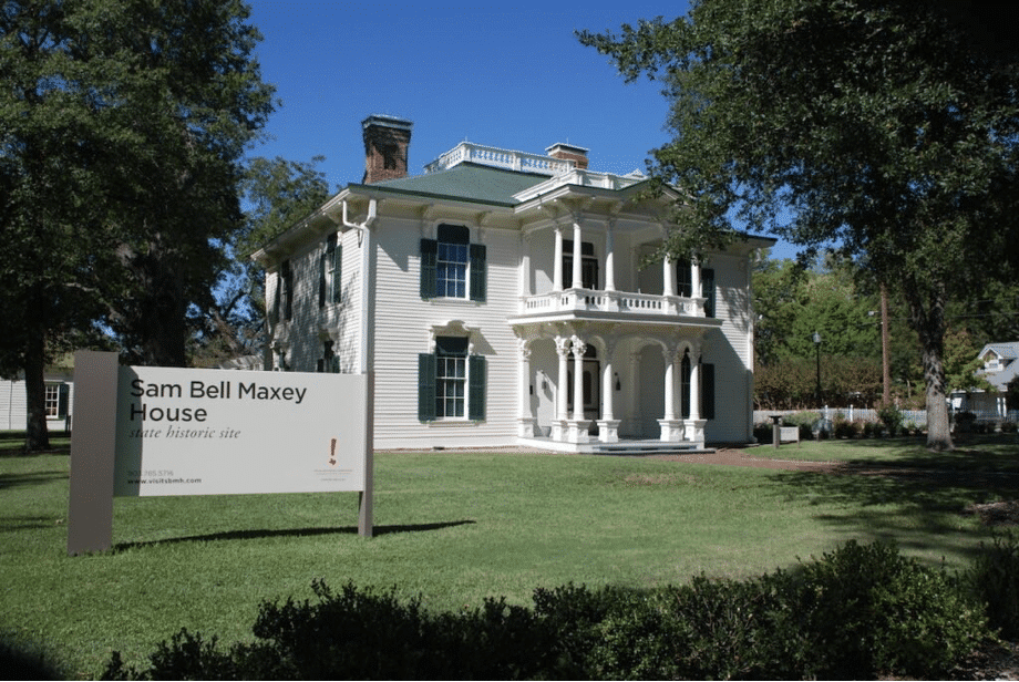 El sitio histórico estatal de Sam Bell Maxey House